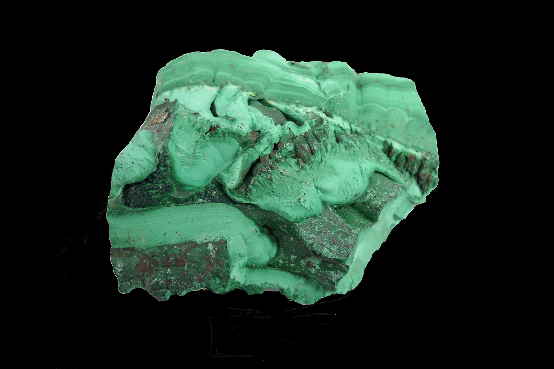 malachite black ground